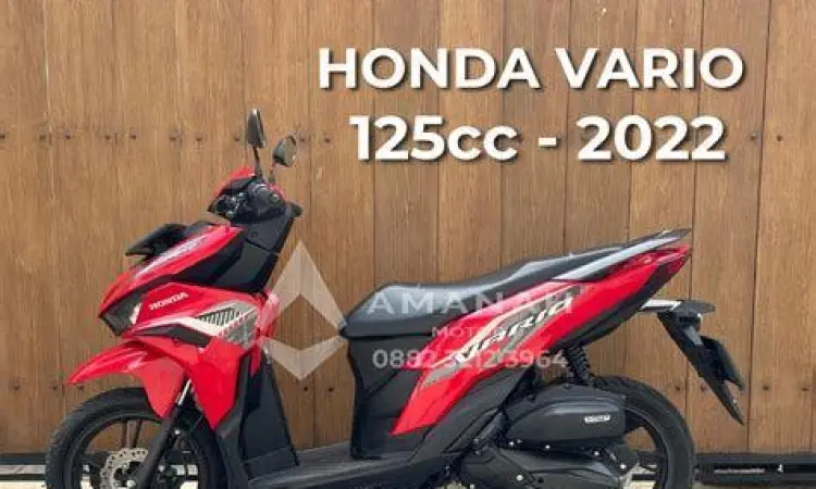 Kapasitas bagasi luas Honda Vario 125cc 2022