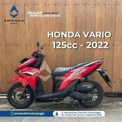 Bagasi Vario 125 18 Liter Kapasitas bagasi luas Honda Vario 125cc 2022