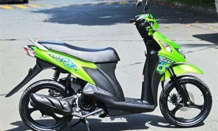 Desain rangka Suzuki Nex 2012 yang ringan