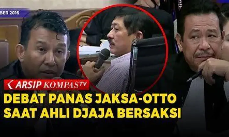 Debat Hukum Terpanas Debat Otto Hasibuan dan Jaksa