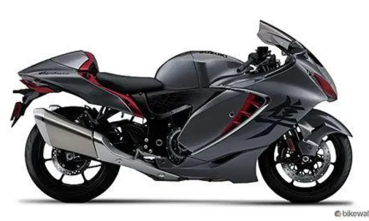 Detail bodi samping Suzuki Hayabusa 2024