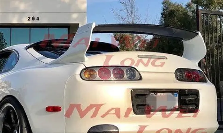 Spoiler Supra MK4 Sayap belakang ikonik Toyota Supra MK4