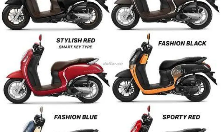 Pilihan warna Honda Scoopy 2020 varian fashion dan sporty