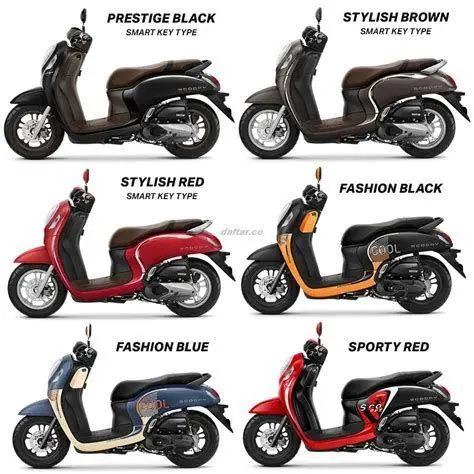 Varian Warna Scoopy 2020 Pilihan warna Honda Scoopy 2020 varian fashion dan sporty