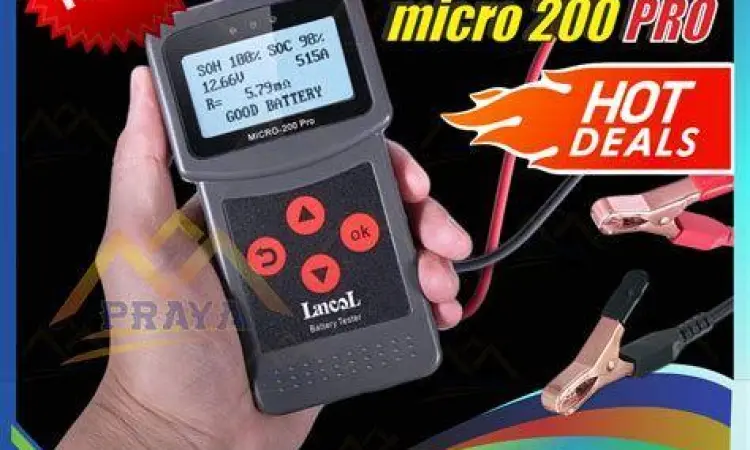 Alat tes kesehatan aki modern dengan parameter CCA