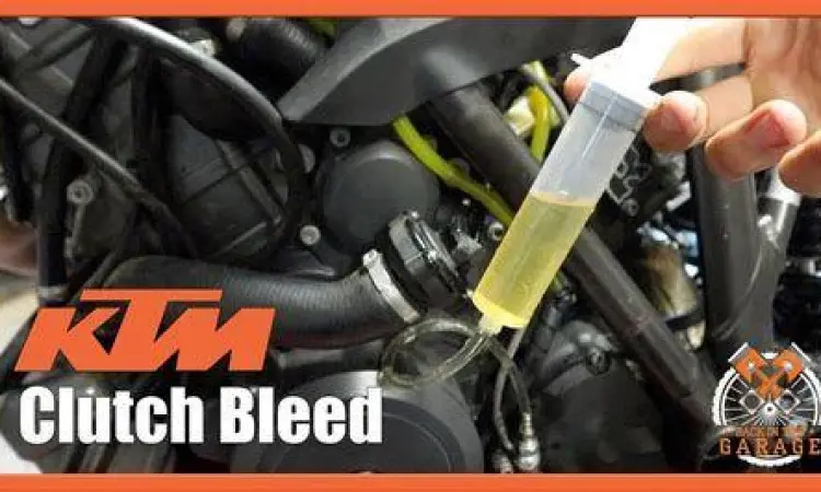 Proses bleeding minyak rem pada kopling motor