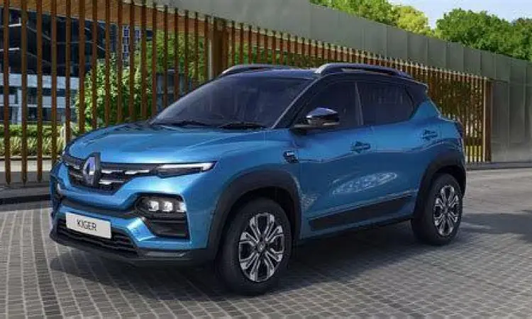 Eksterior Renault Kiger Desain eksterior Renault Kiger yang futuristik