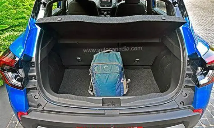 Kapasitas bagasi Renault Kiger yang luas