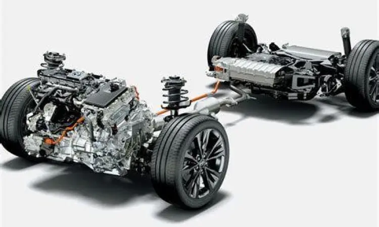 Skema cara kerja mesin hybrid pada mobil Toyota