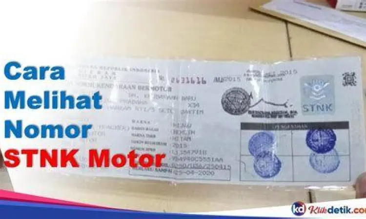 Legalitas Kendaraan Bermotor STNK dan TNKB sebagai hasil akhir pengurusan bbnkb motor baru