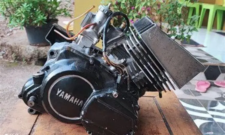 Detail blok mesin Y1 Yamaha RX King