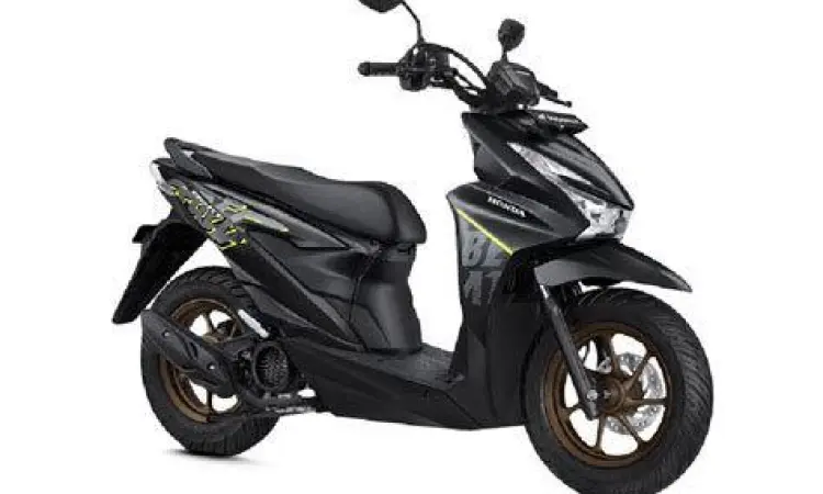 Honda Beat Street 2021 warna hitam matte