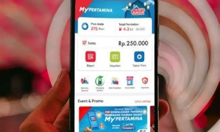 Penggunaan aplikasi MyPertamina untuk pembelian Pertalite