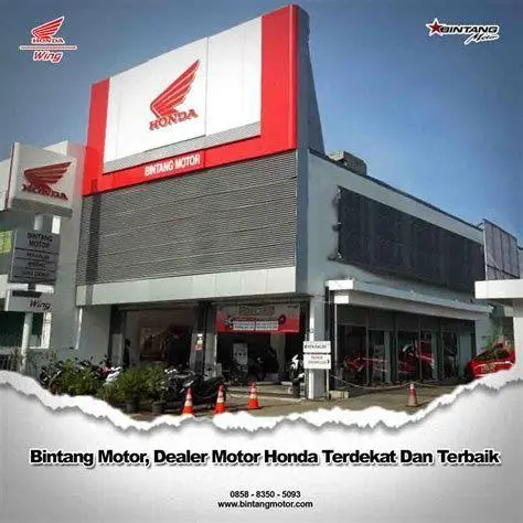 Dealer Resmi Honda Suasana dealer resmi Honda Astra