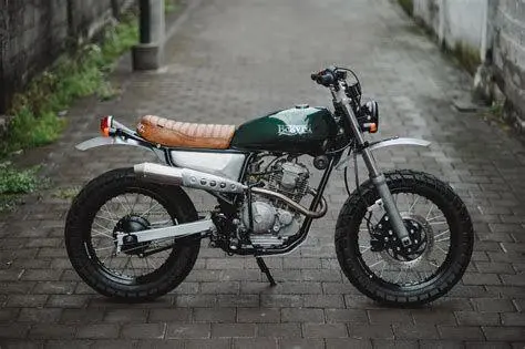 Scorpio Scrambler Custom Yamaha Scorpio modifikasi scrambler