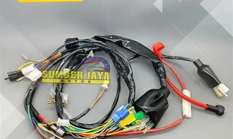 Wiring Motor Custom Penataan kabel bodi motor custom