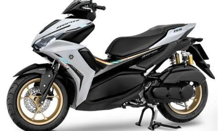 Desain bodi samping Yamaha Aerox 155 VVA 2022
