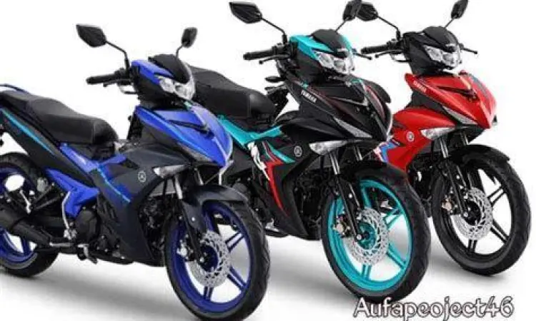 Yamaha MX King Standard Edition Visual tajam Yamaha MX King 150 standar pabrikan