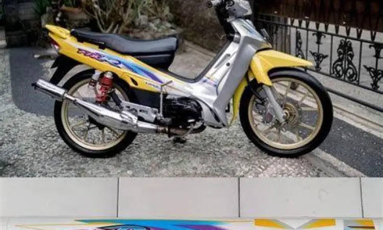 Yamaha F1ZR Kuning Silver edisi Millennium