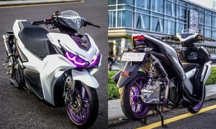 Modifikasi aerox konsep street racing