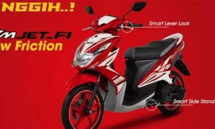 Detail mesin Yamaha Xeon RC dengan teknologi YMJET-FI