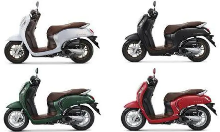 Koleksi varian warna Honda Scoopy Prestige dan Stylish