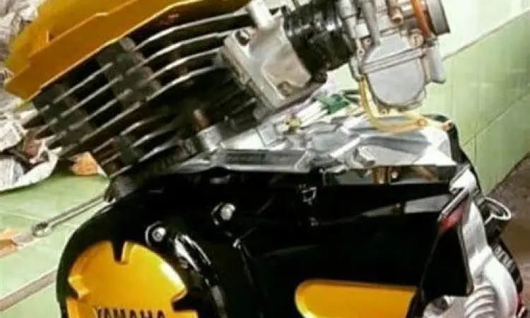 Detail Mesin RX King Blok mesin 135cc dua tak yang menjadi jantung pacu utama