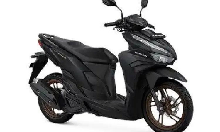 Warna Favorit Vario 2021 Honda Vario 2021 warna Matte Black yang elegan