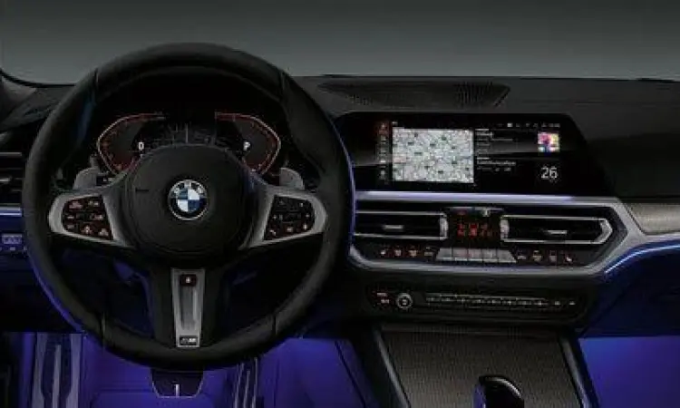 BMW Curved Display Interior Interior mewah BMW dengan Curved Display