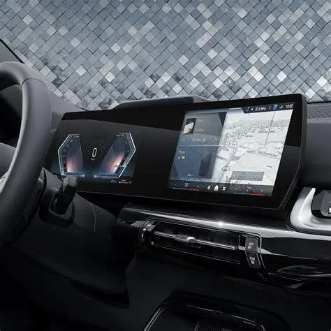 Interior Mewah BMW X1 Interior BMW X1 dengan Curved Display terbaru