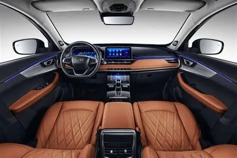 Interior Mewah Chery Tiggo 8 Pro Interior mewah Chery Tiggo 8 Pro dengan fitur layar ganda
