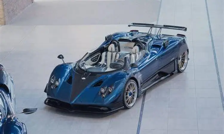 Detail Pagani Zonda HP Barchetta yang langka