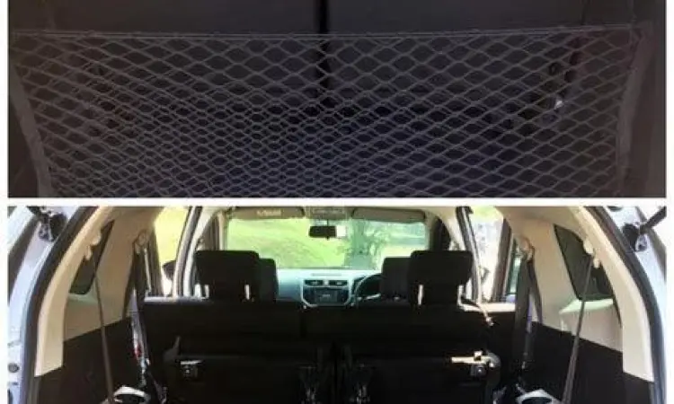 Kapasitas Bagasi Daihatsu Terios Ruang bagasi Daihatsu Terios saat kursi dilipat