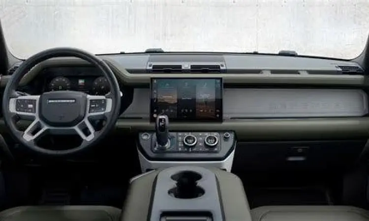 Interior teknologi Land Rover Defender modern