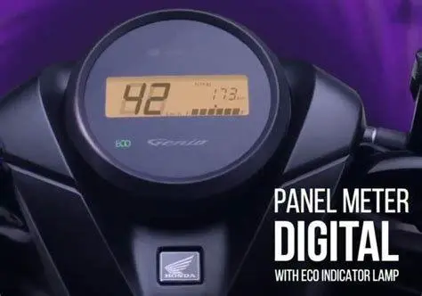 Digital Panel Meter Genio Panel instrumen digital Honda Genio 2019