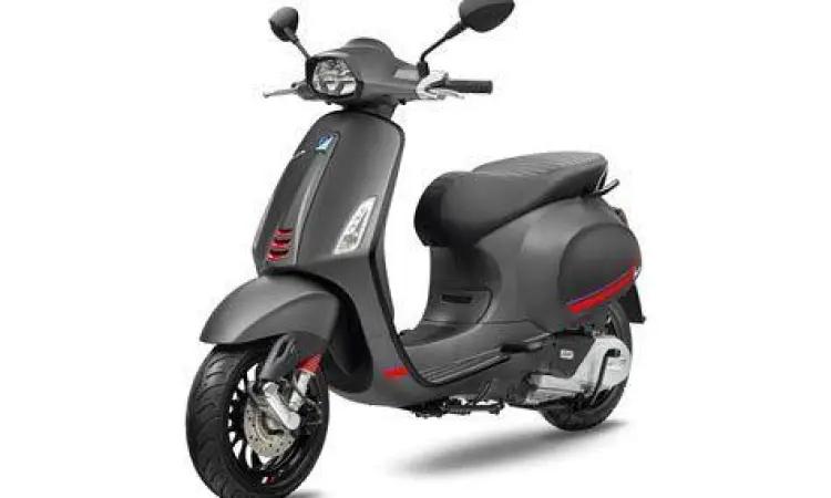 Vespa Sprint 150 S warna Grey Titanio yang populer di tahun 2022