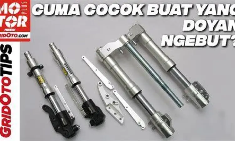 Perbandingan shock teleskopik vs upside down