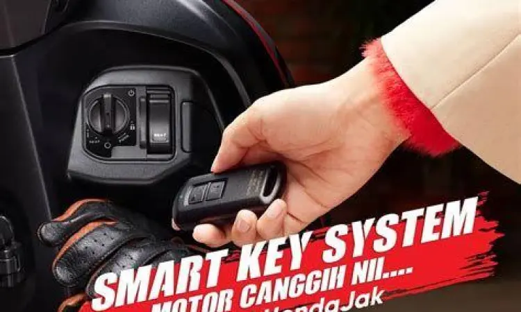 Fitur Smart Key pada Honda Scoopy 2023
