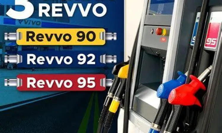 Nozzle bensin Revvo 92 di SPBU Vivo